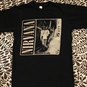 TWO BAND TEES...One Nirvana and One Kurt Cobain!